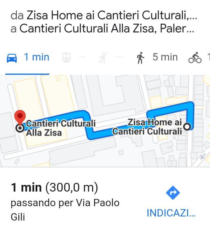 Zisa Home Ai Cantieri Culturali-Ideale Per Lunghi Soggiorni Palermo Rum bild